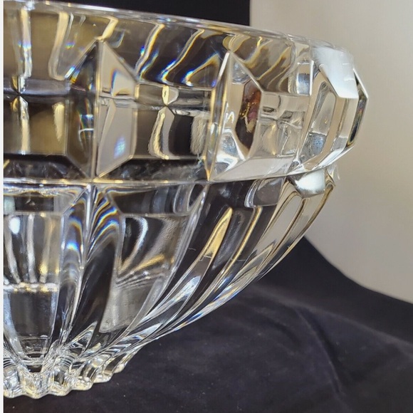 Vintage Mikasa Austria Reflections Cut Crystal Bowl - Picture 7 of 10
